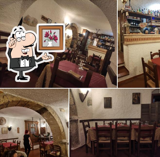 Gli interni di Porta Giudaica