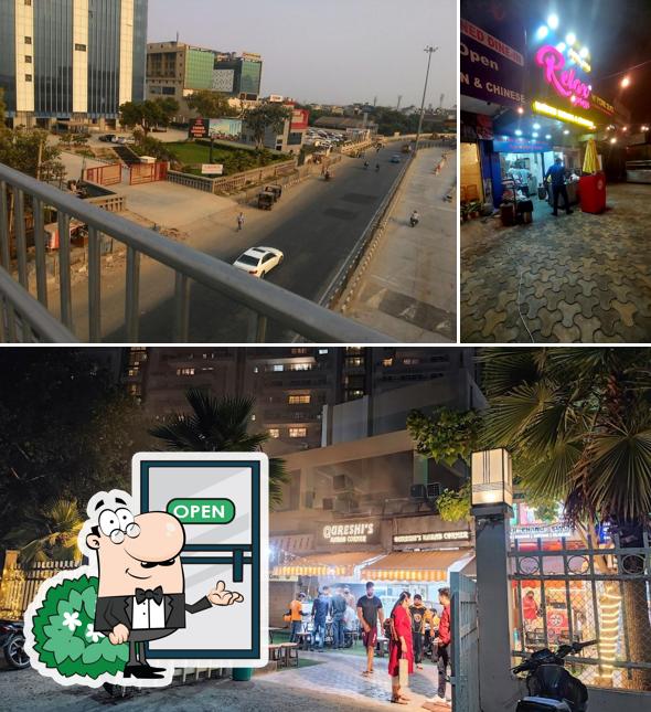 Check out how Qureshi's Kabab Corner looks outside