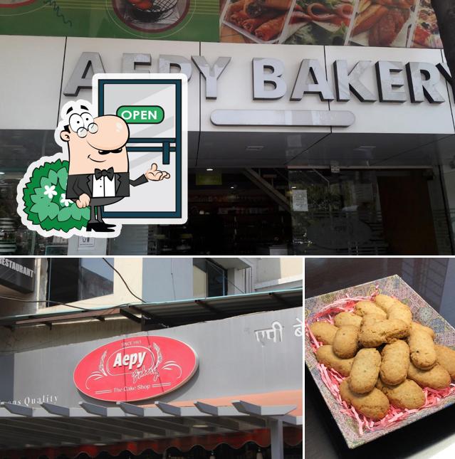 Check out how AEPY BAKERY looks outside