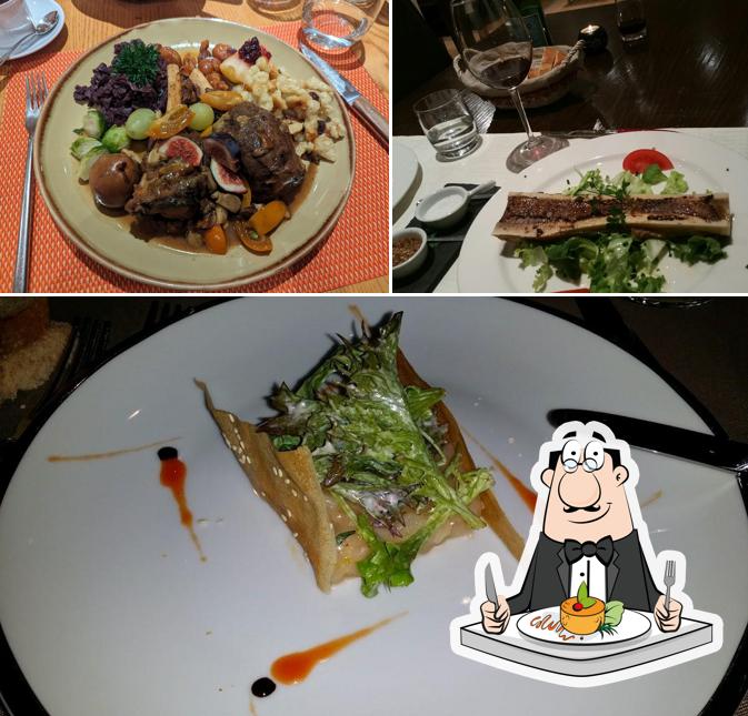 Cibo al Auberge Au Cavalier