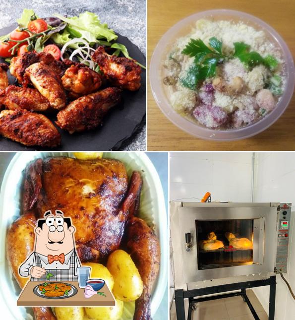 Asas de frango em Garagem do Frango Assado