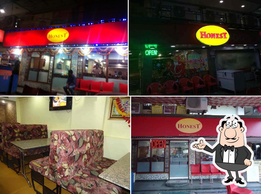 The interior of One Bite Prahalad Nagar Road Ahmedabad