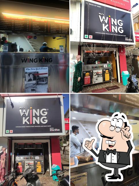 The interior of MJ's WingKing