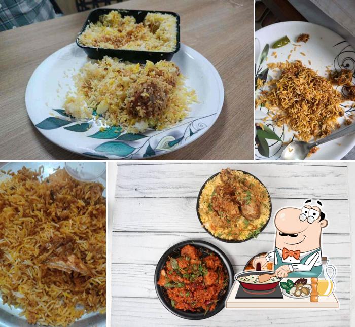 Fried rice at Malabar snack