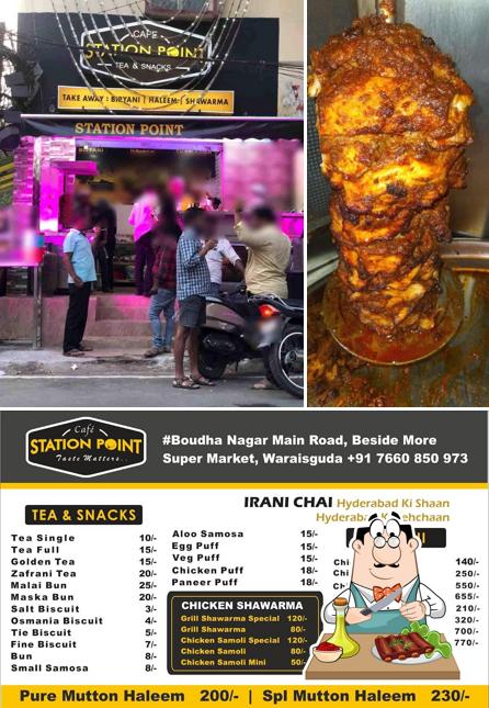 Baby back ribs at STATION POINT