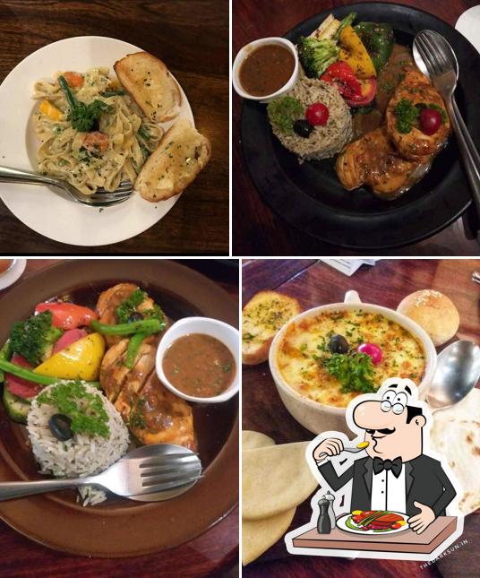 Food at The Hedgehog Cafe