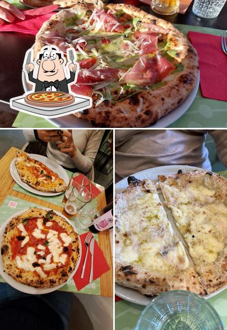 Scegli tra le molte varianti di pizza