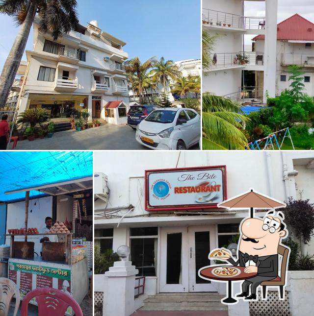 Check out the outside area of Hotel Dolphin, Near Old Digha Beach - Restaurant and Banquet Hall