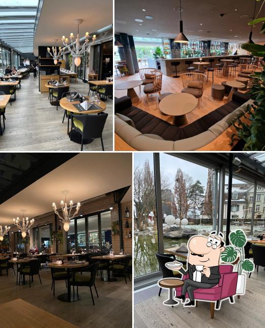 Gli interni di Giardino Restaurant & Bar