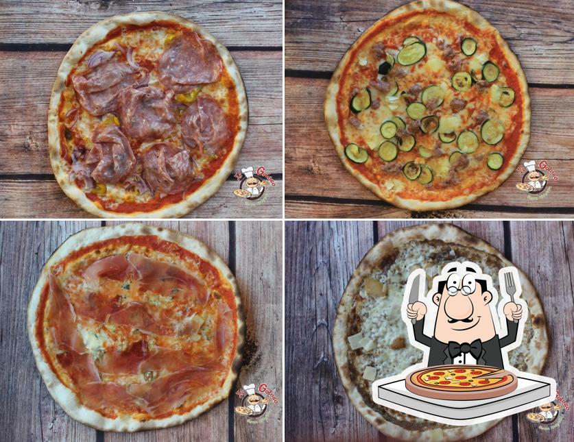 A Il Goloso, puoi goderti una bella pizza