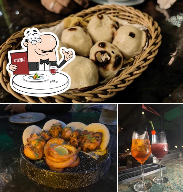 Take a look at the image displaying food and beverage at La La Land