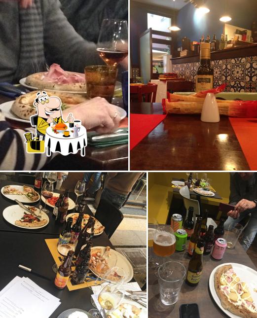 Platti al Pizzeria Du De Cope