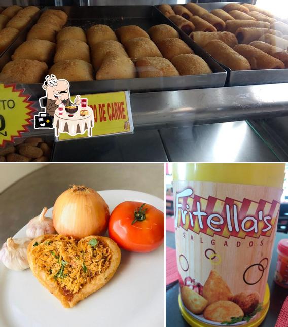 Comida em Fritella's Salgados Vinhedo