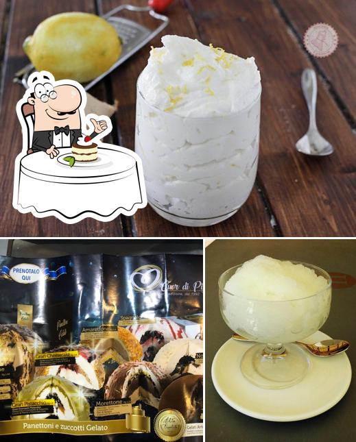 Reginella cafe propone un'ampia gamma di dolci