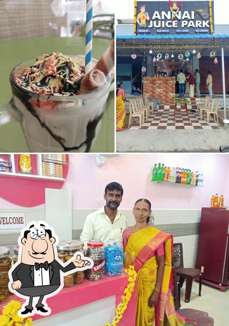 The interior of Annai juice park