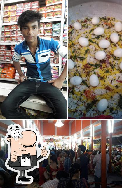 Look at this photo of BIRYANI ON WHEELS