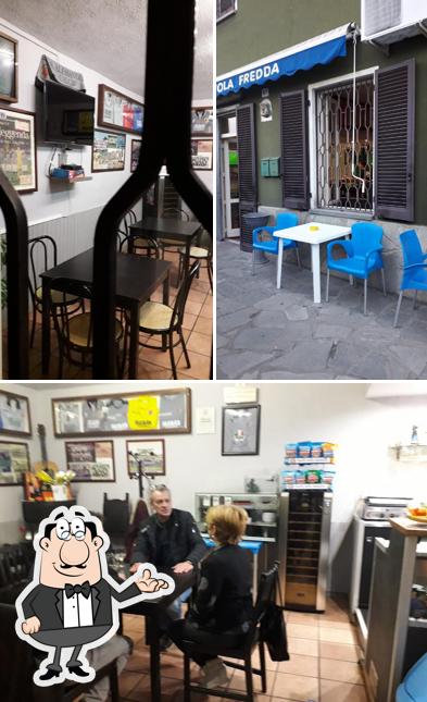 Gli interni di Bar Bivio