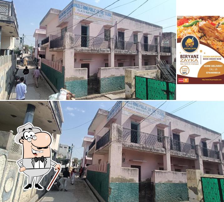 The exterior of Biryani Zayka