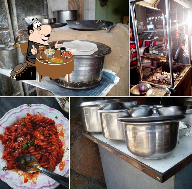 Food at Deep Dhaba