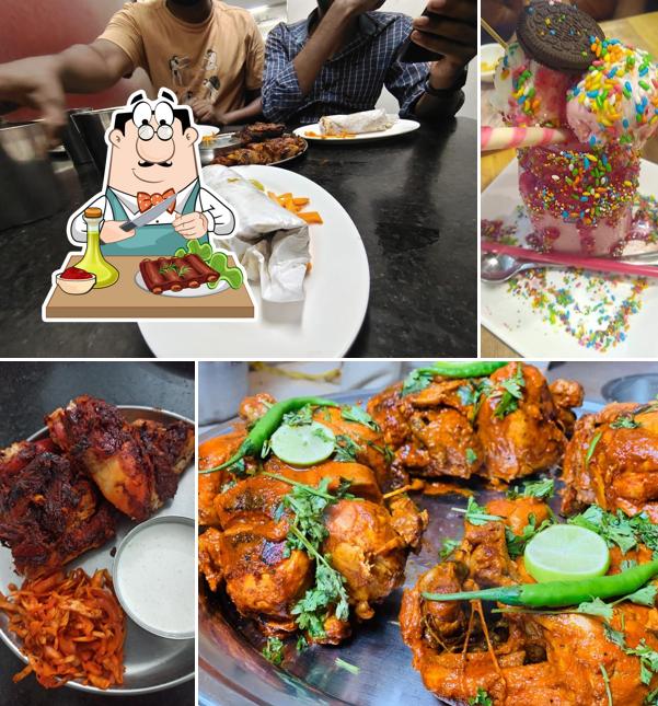 Baby back ribs at Hotel SAMAK DINE