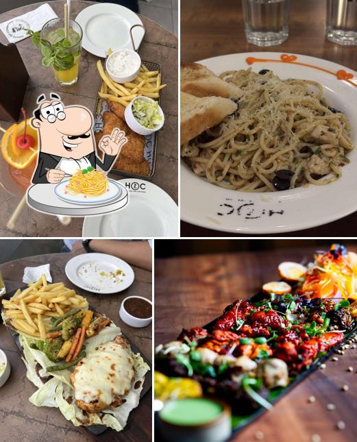 Spaghetti carbonara at House of Commons Spaghetti carbonara at House of Commons