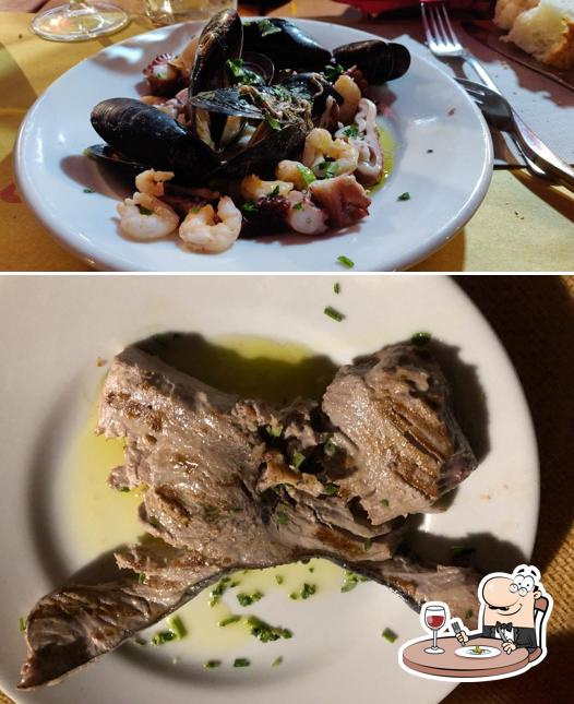 Platti al La Paglia Antica Trattoria