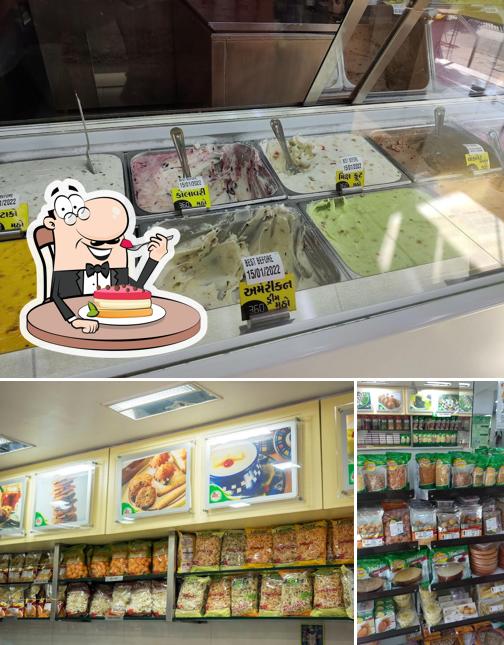 Mithai and More by Shreeji Dairy, Jawaharchowk offers a range of desserts