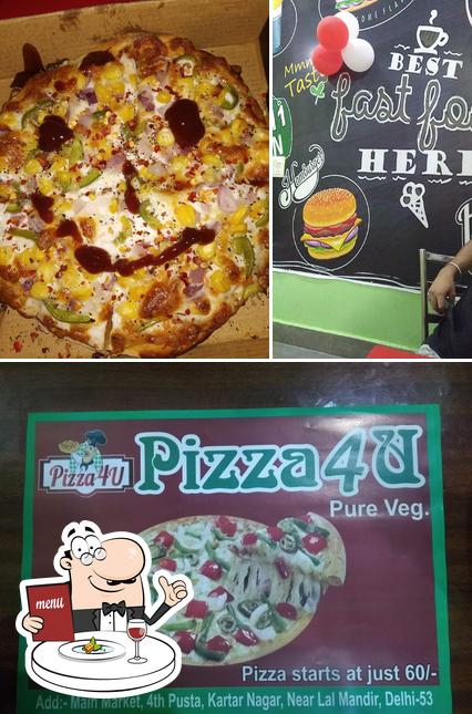 Food at Pizza 4U
