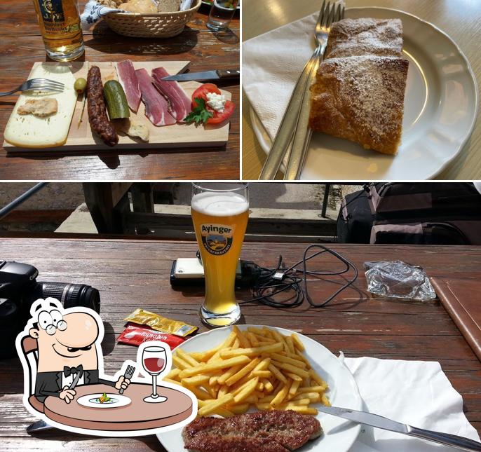 Cibo al Rifugio Firenze - Regensburgerhütte - Utia de Ncisles
