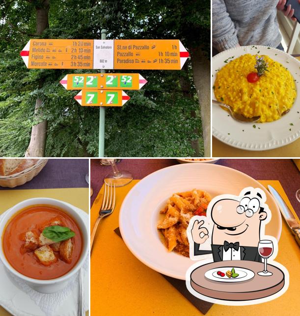 Cibo al Ristorante Vetta San Salvatore