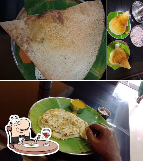 Food at Sree Ananda Bhavan
