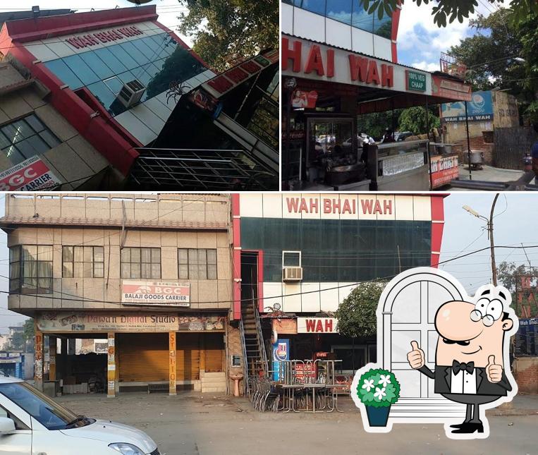 The exterior of Wah Bhai Wah