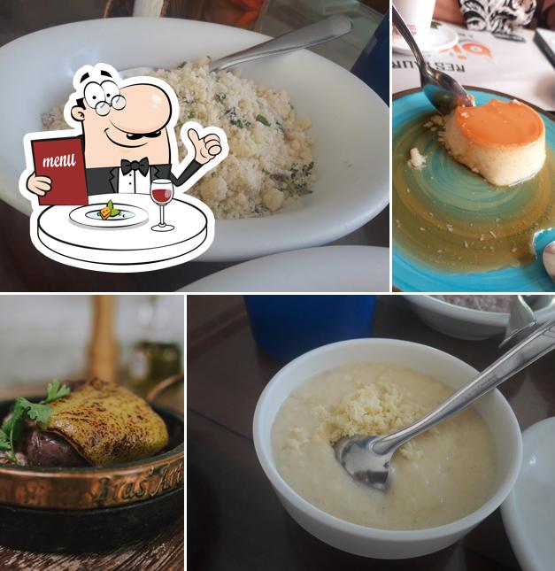 Comida em Restaurante Bidoca