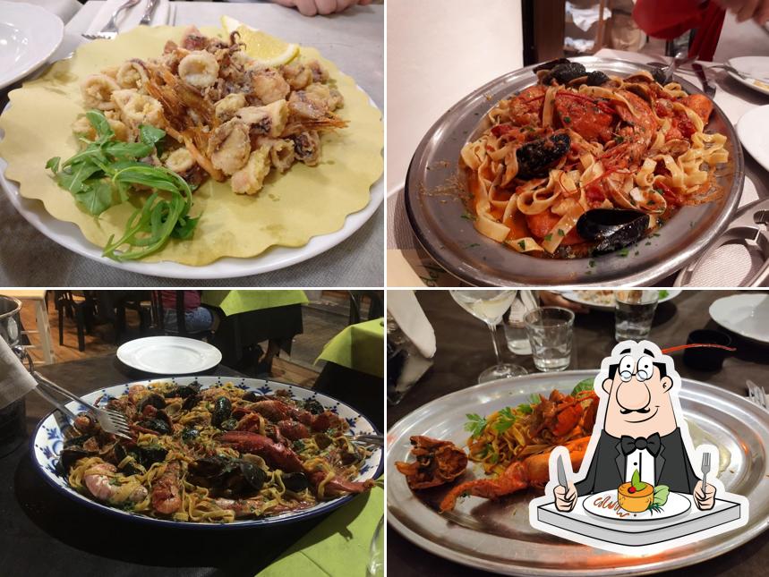 Platti al Ristorante Trattoria Il Mare