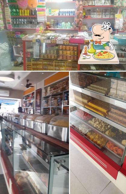 Food at Aanandha sweets and bakery