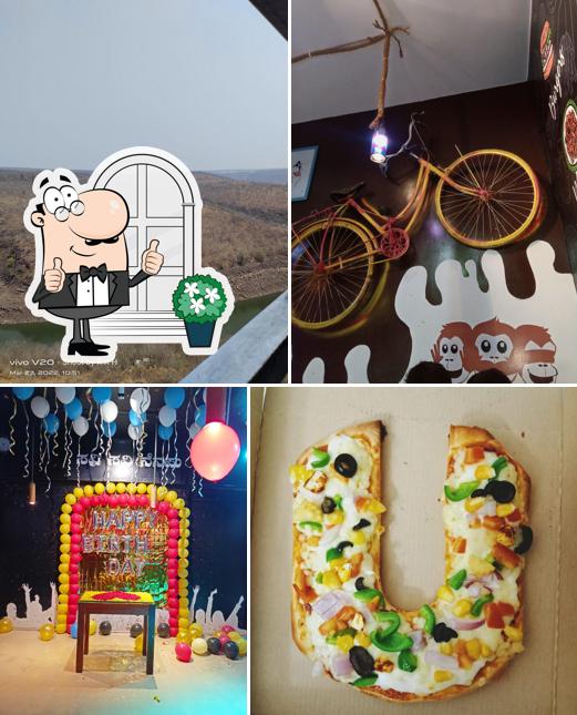 The exterior of 3 idiots cafe