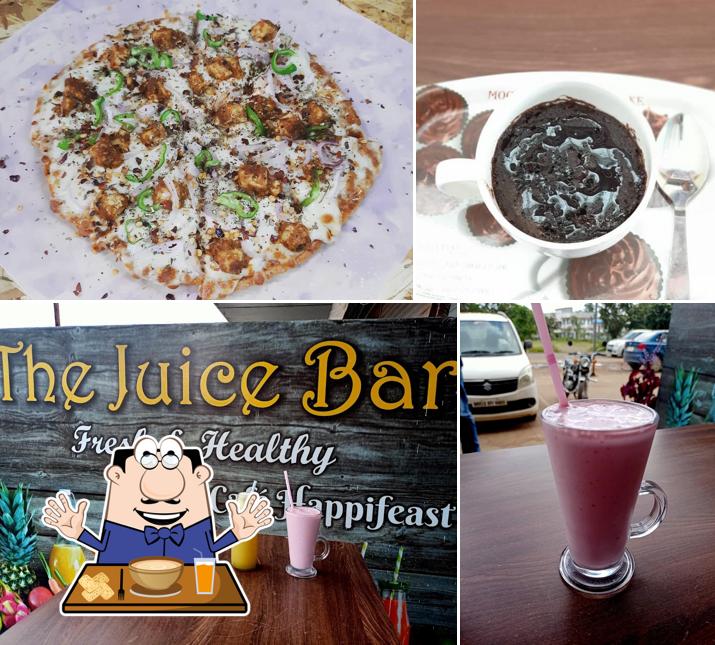 This is the photo showing food and drink at Cafe Happifeast