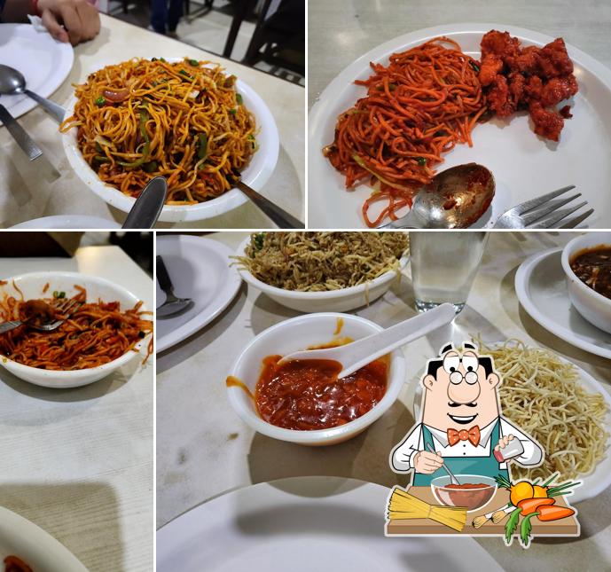 Spaghetti bolognese at Clock Tower Chinese Restaurant