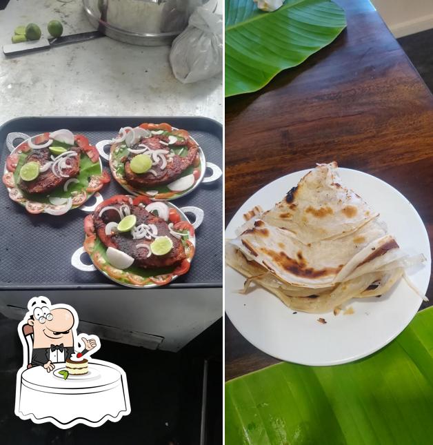 Dhanya Nati Style Family Restaurant offers a selection of desserts