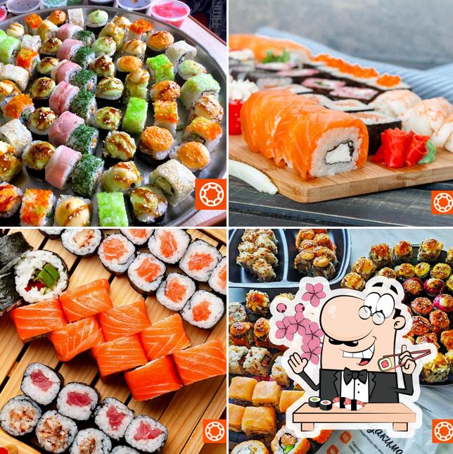 Les sushi sont disponibles à Farfor