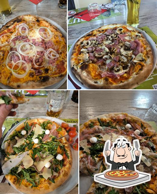 Essayez différents types de pizzas