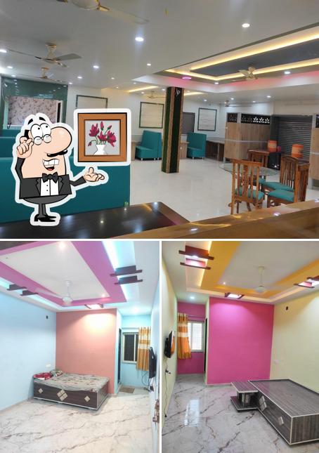 The interior of Hotel Namrata