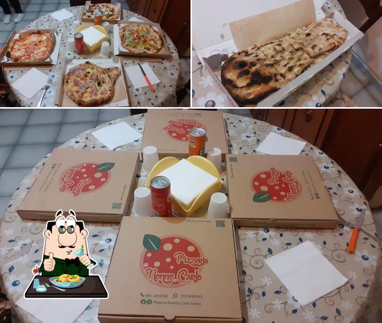 Platti al Pizzeria Nonno Carlo