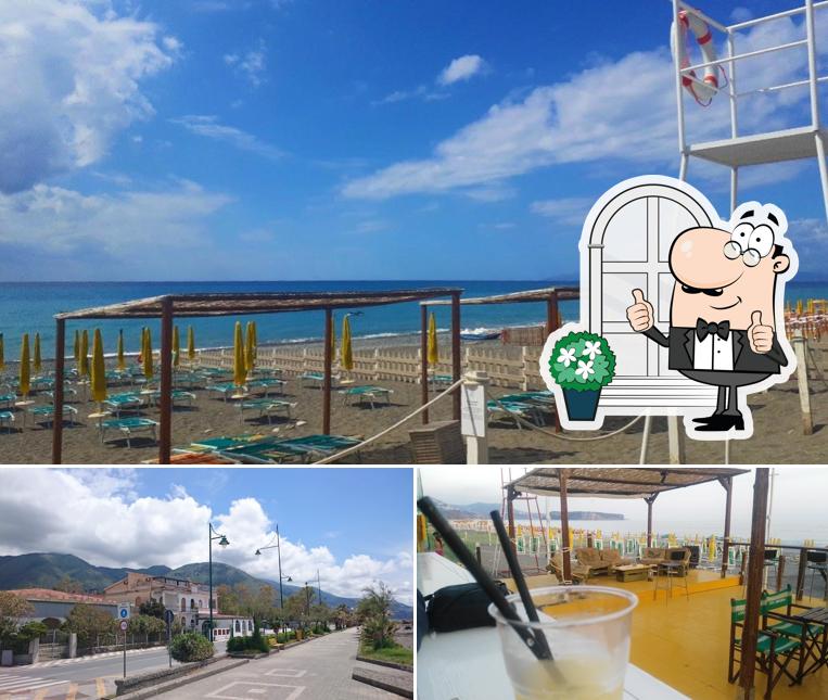 La immagine della esterno e bevanda di Armonia Stabilimento Balneare