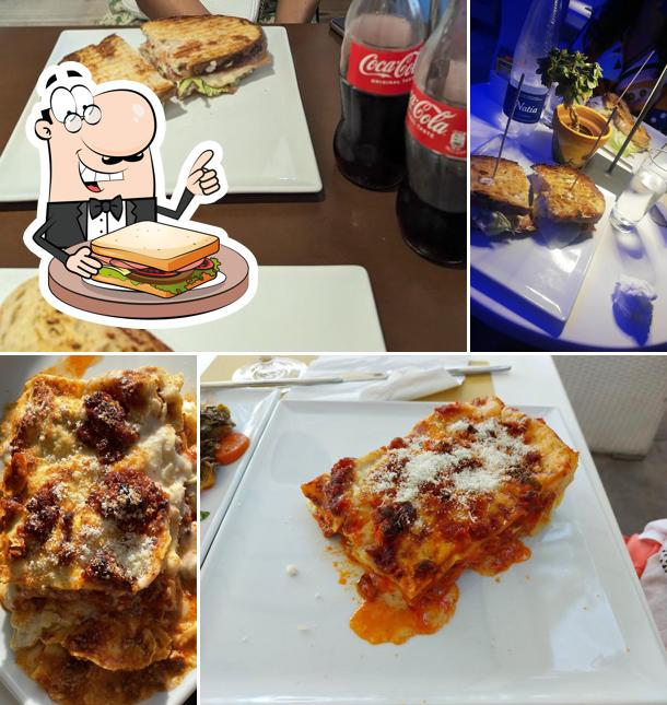 Toast al formaggio al Bar Caffè Morelli