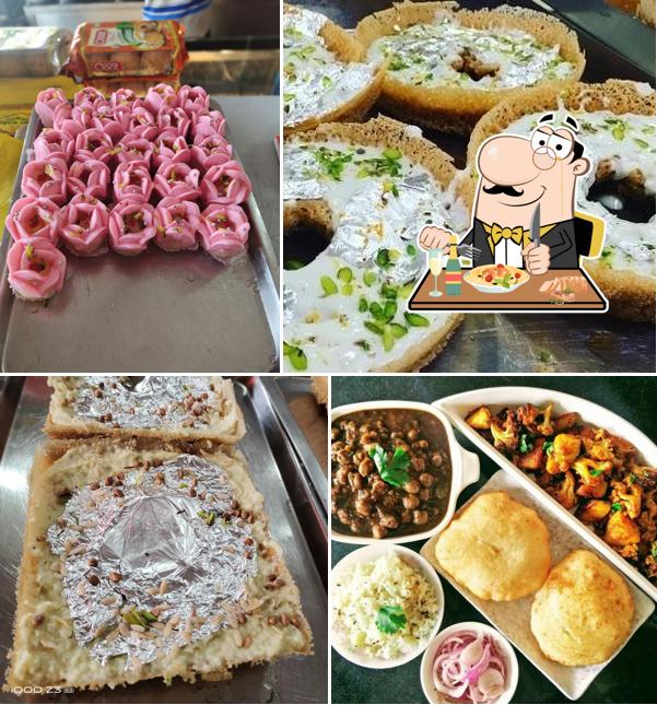 Meals at Rambabu Gupta sweets and snacks