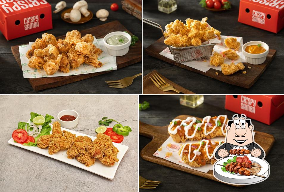 Food at Crispy Samba