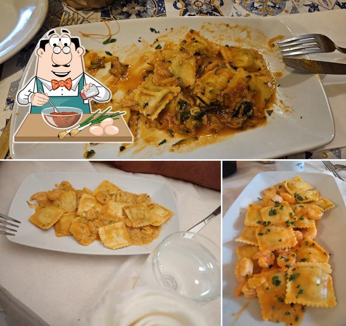 Ravioli al La Locanda del Torrione