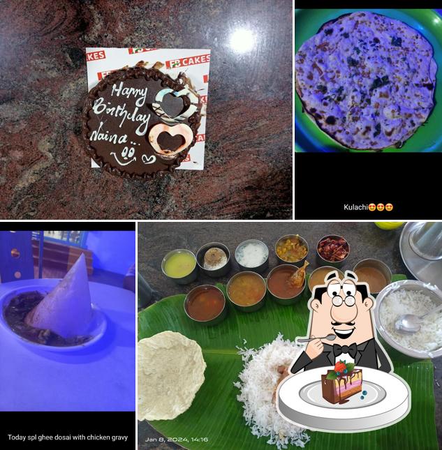 Chocolate cake at Spicy Garden