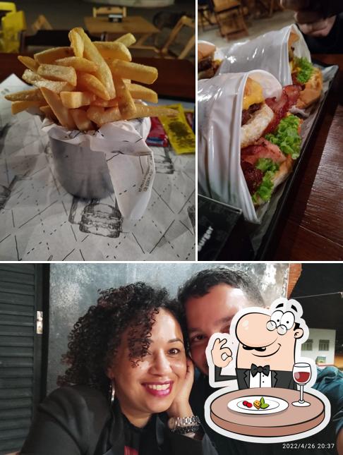 Comida em Tchô Burger